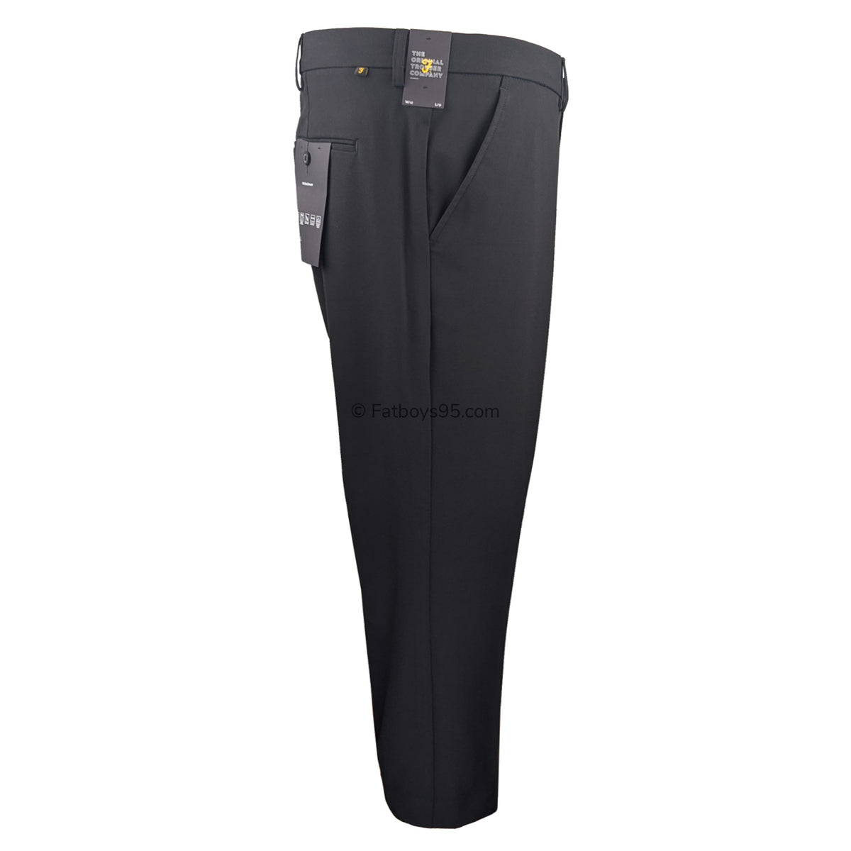 Farah 4 Way Stretch Trousers - FABSE033 - Roachman - Black 7