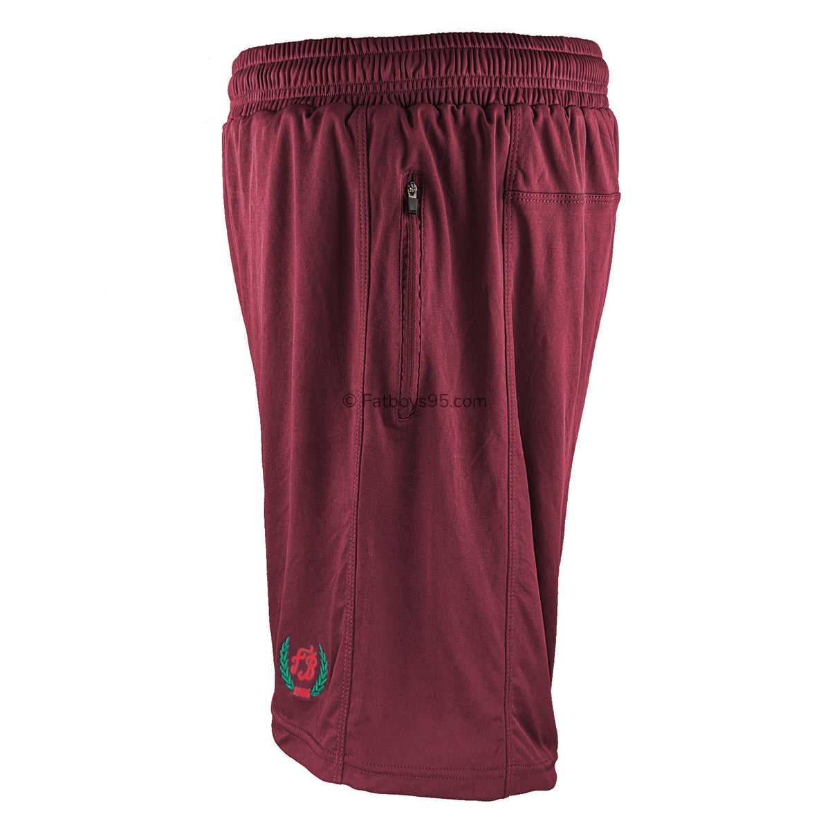 FB Stretch Performance Shorts - FBS 2401 - Wine 3