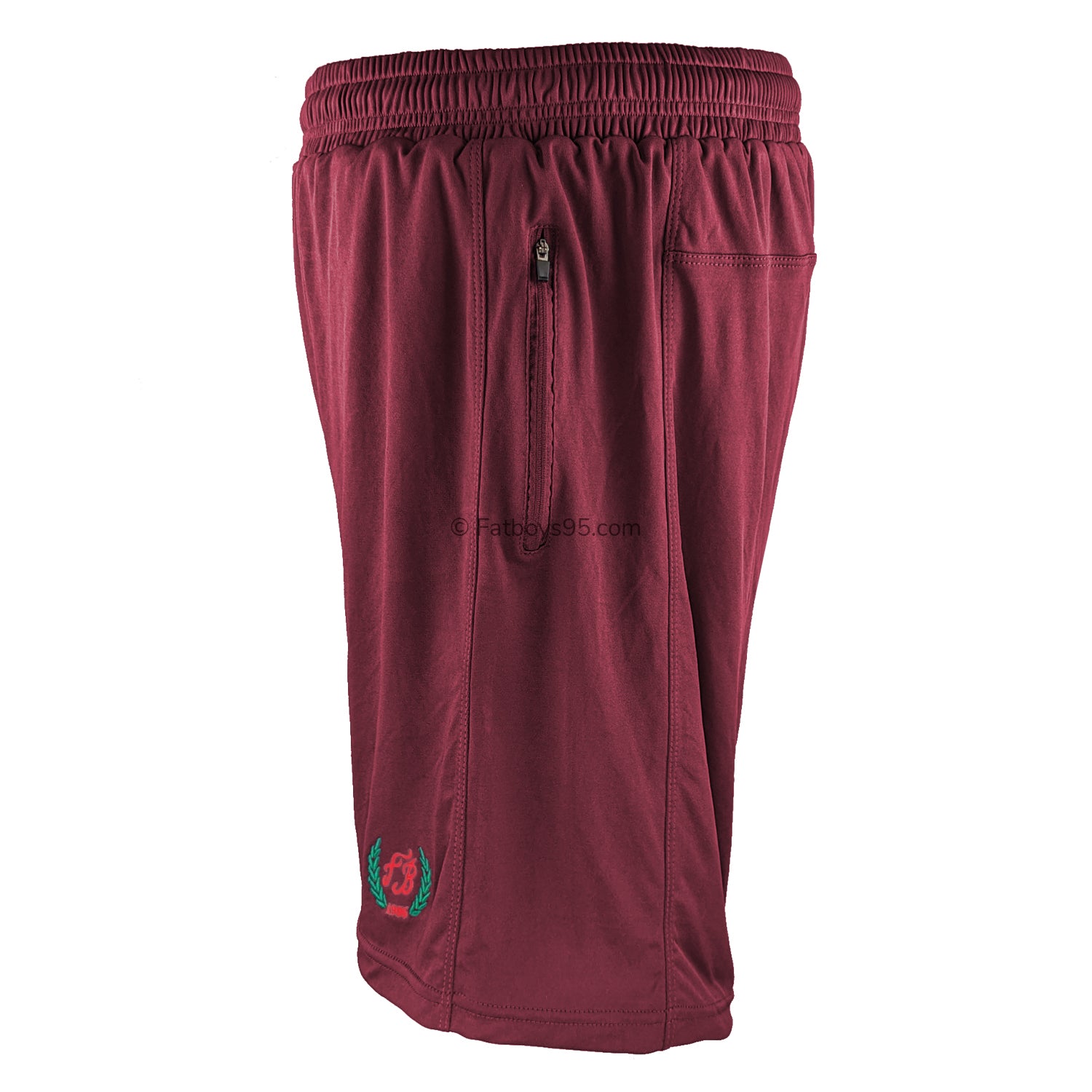 FB Stretch Performance Shorts - FBS 2401 - Wine 3
