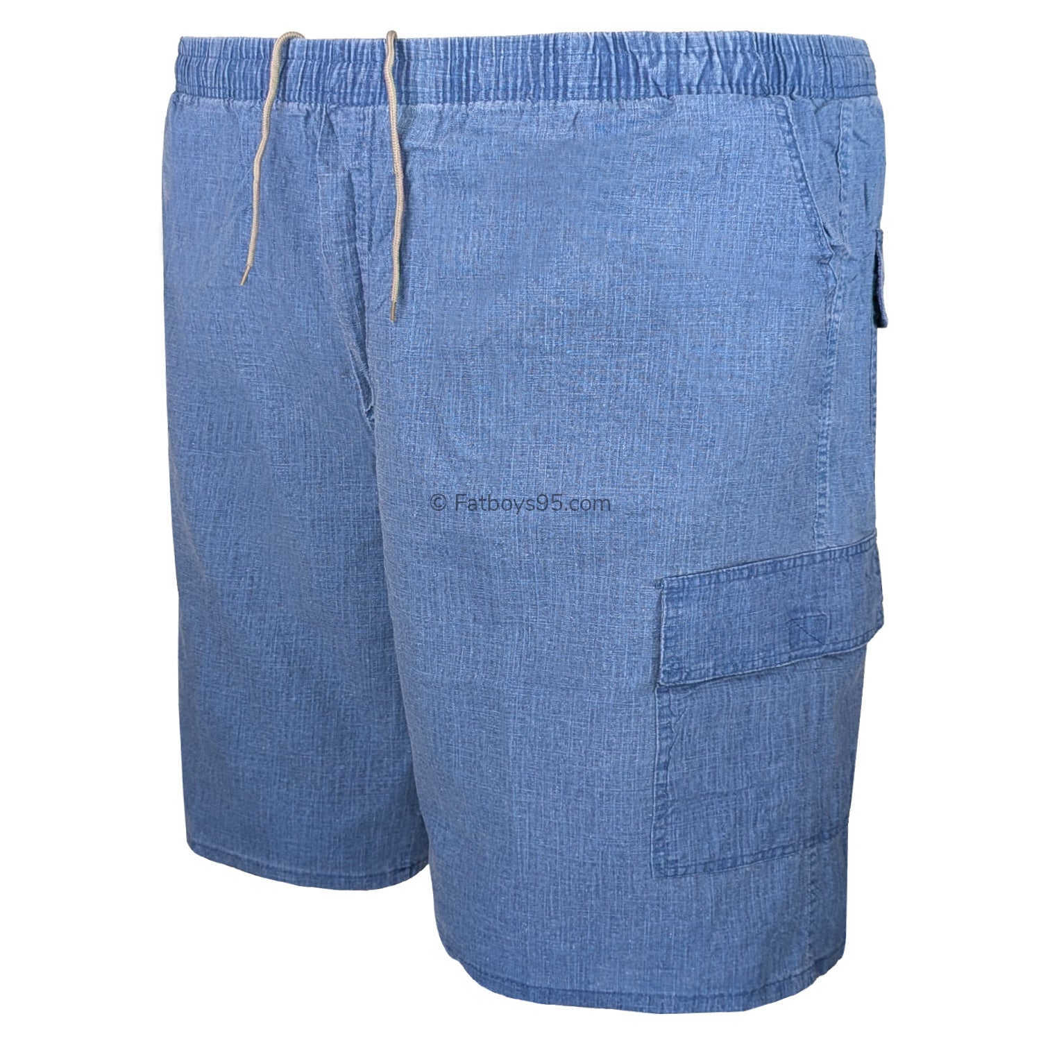 Fitzgerald Denim Cargo Shorts - Denim 2