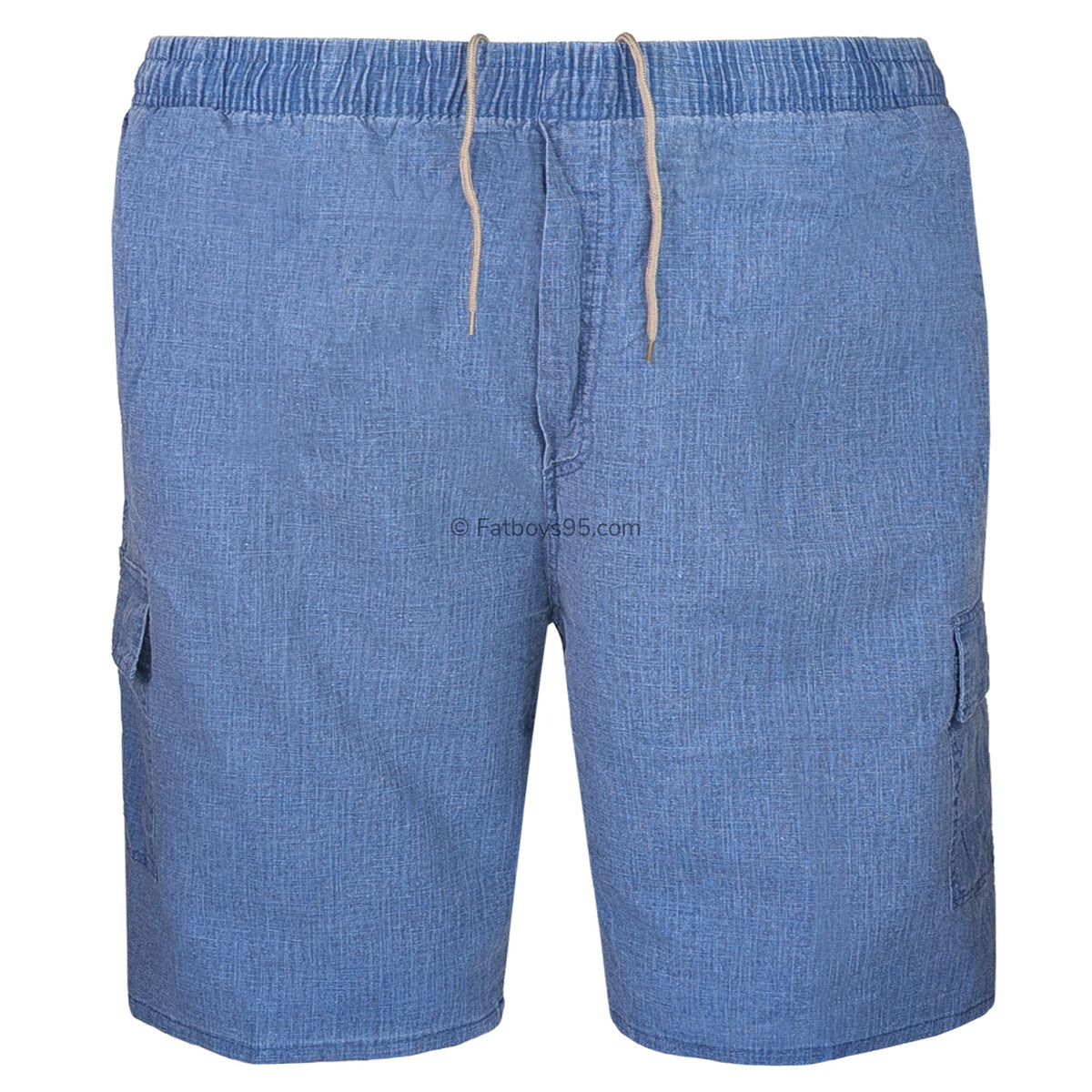 Fitzgerald Denim Cargo Shorts - Denim 1