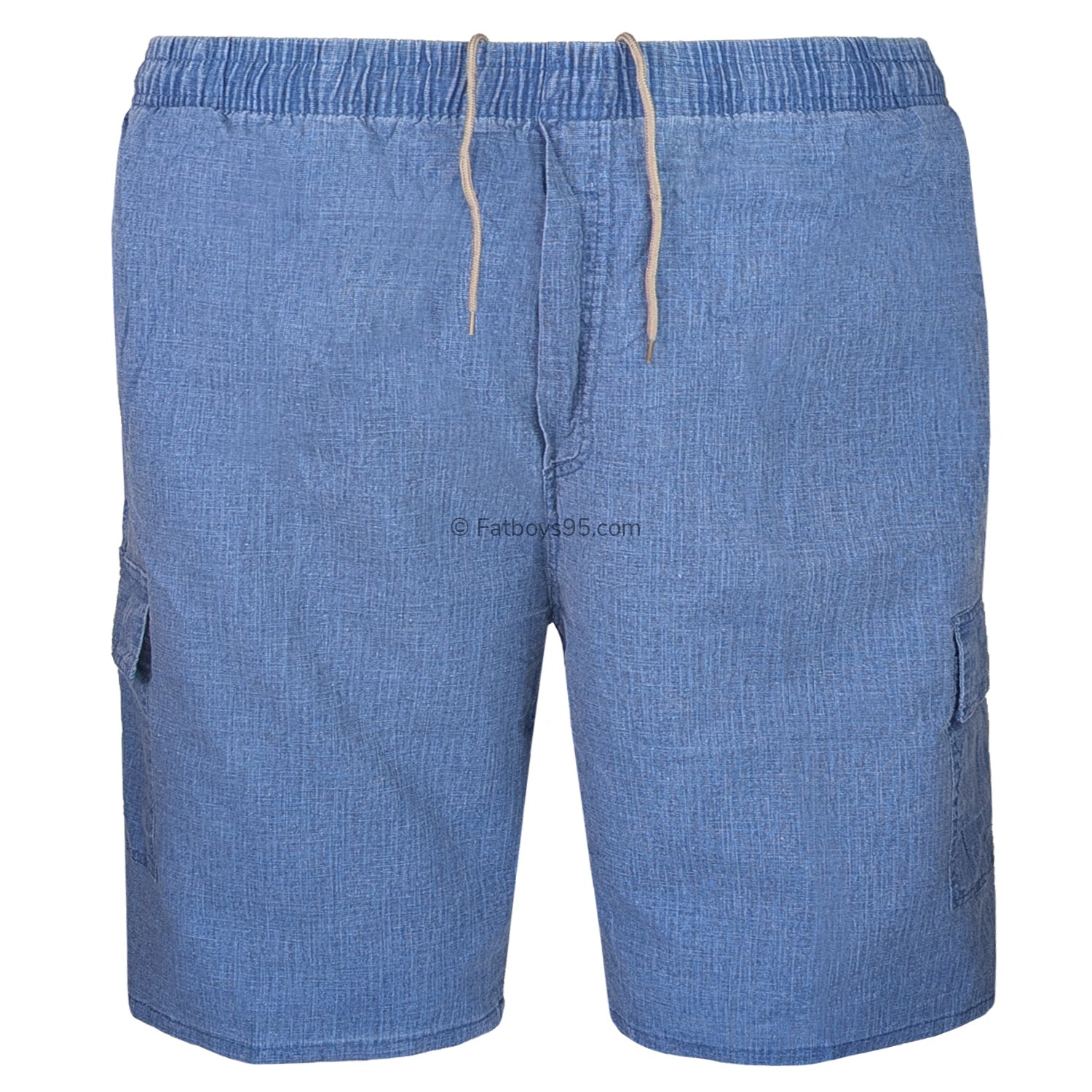 Fitzgerald Denim Cargo Shorts - Denim 1
