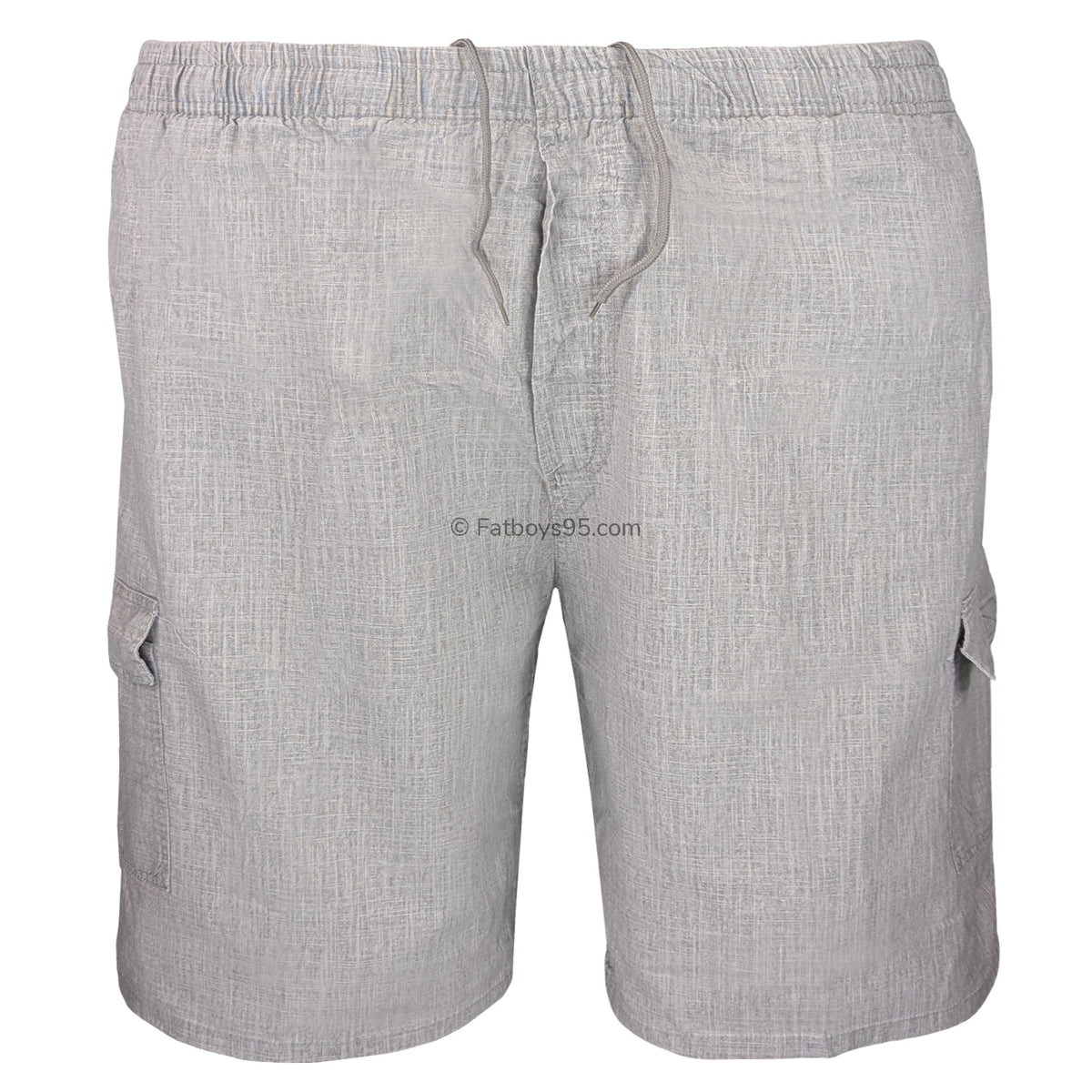 Fitzgerald Denim Cargo Shorts - Light Grey 1