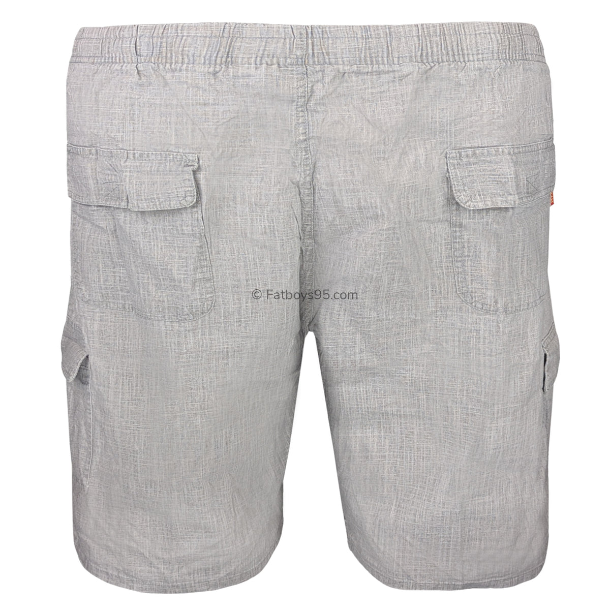 Fitzgerald Denim Cargo Shorts - Light Grey 4