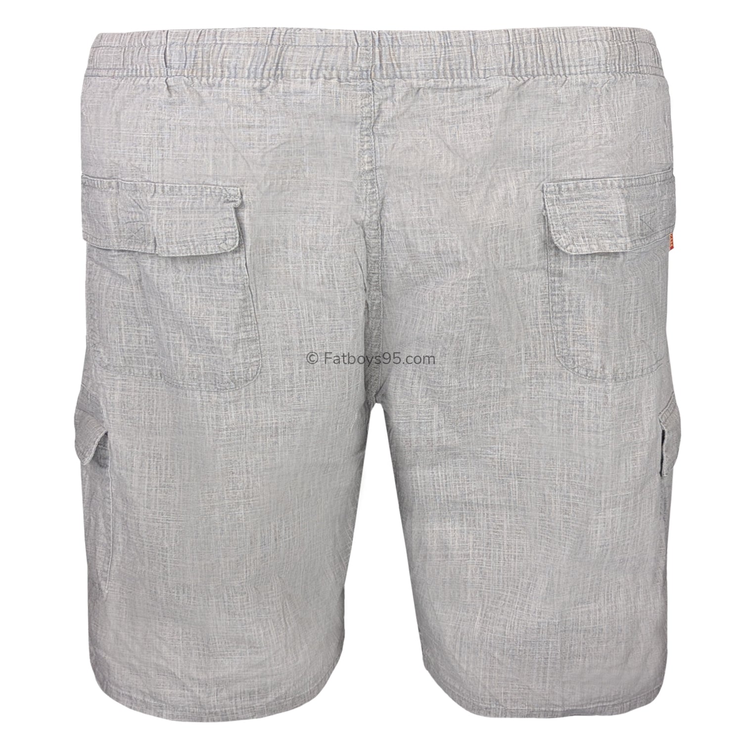 Fitzgerald Denim Cargo Shorts - Light Grey 4