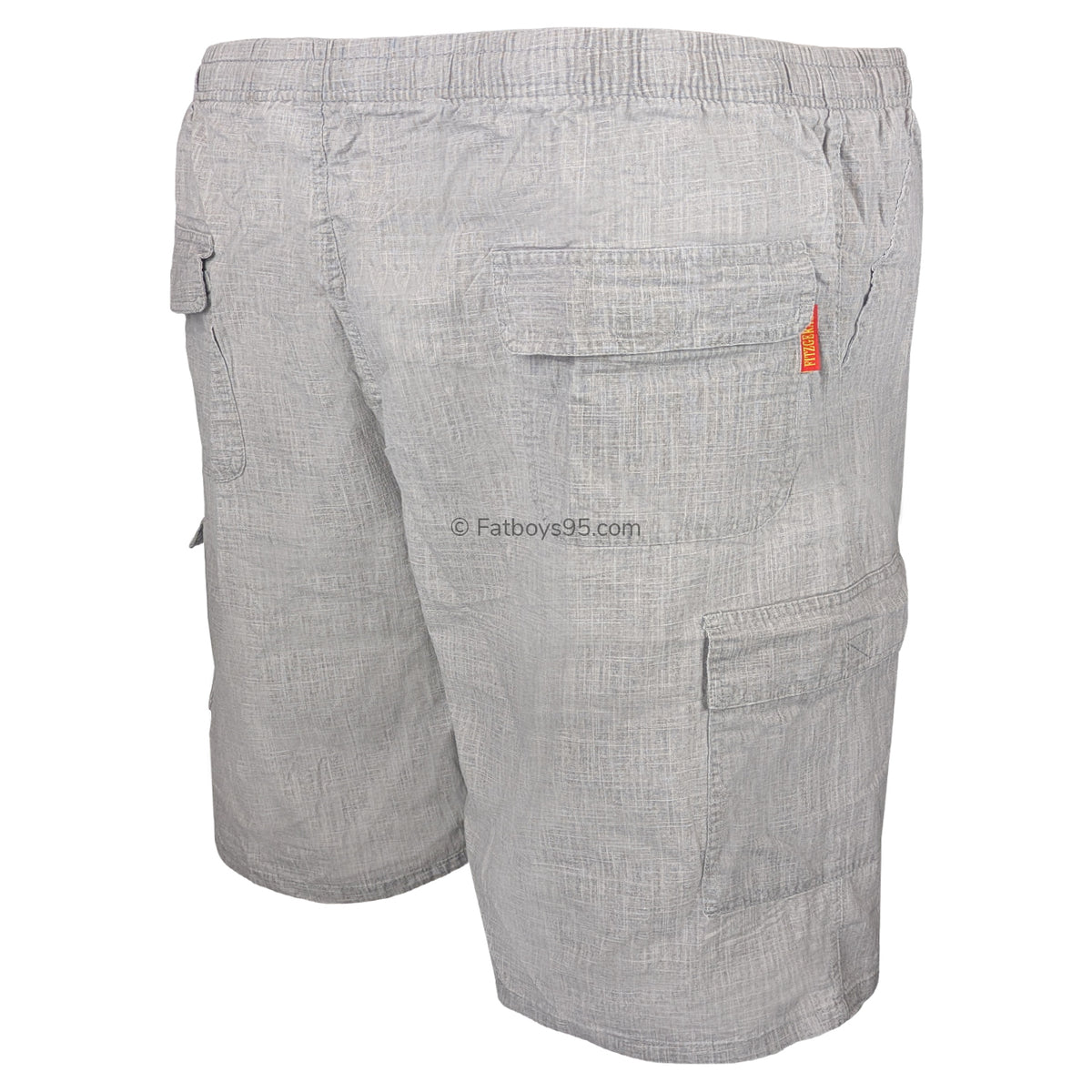 Fitzgerald Denim Cargo Shorts - Light Grey 5