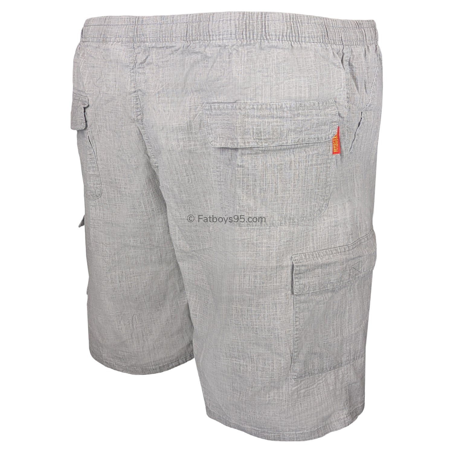 Fitzgerald Denim Cargo Shorts - Light Grey 5