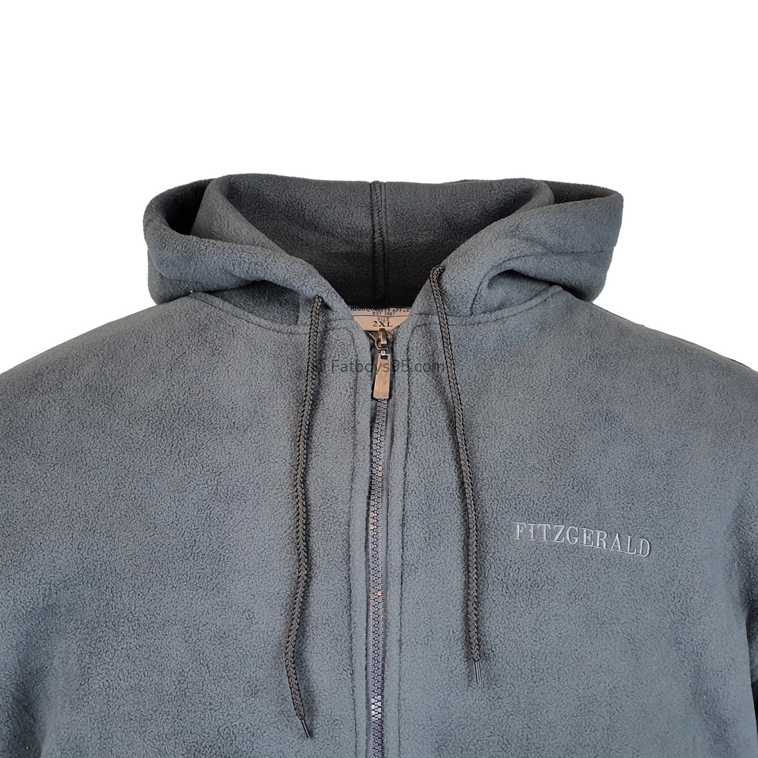 Fitzgerald Hooded Fleece - F02 - Grey 2