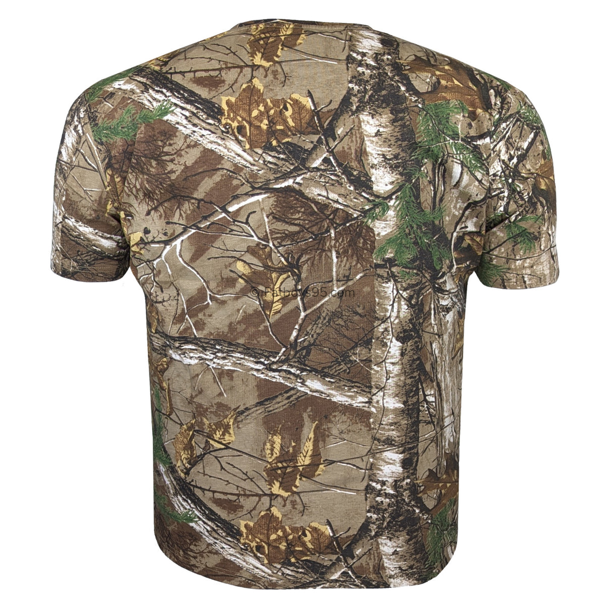 Forge Allover Real Tree Print Jersey Tee - FBS 406 - Jungle 2