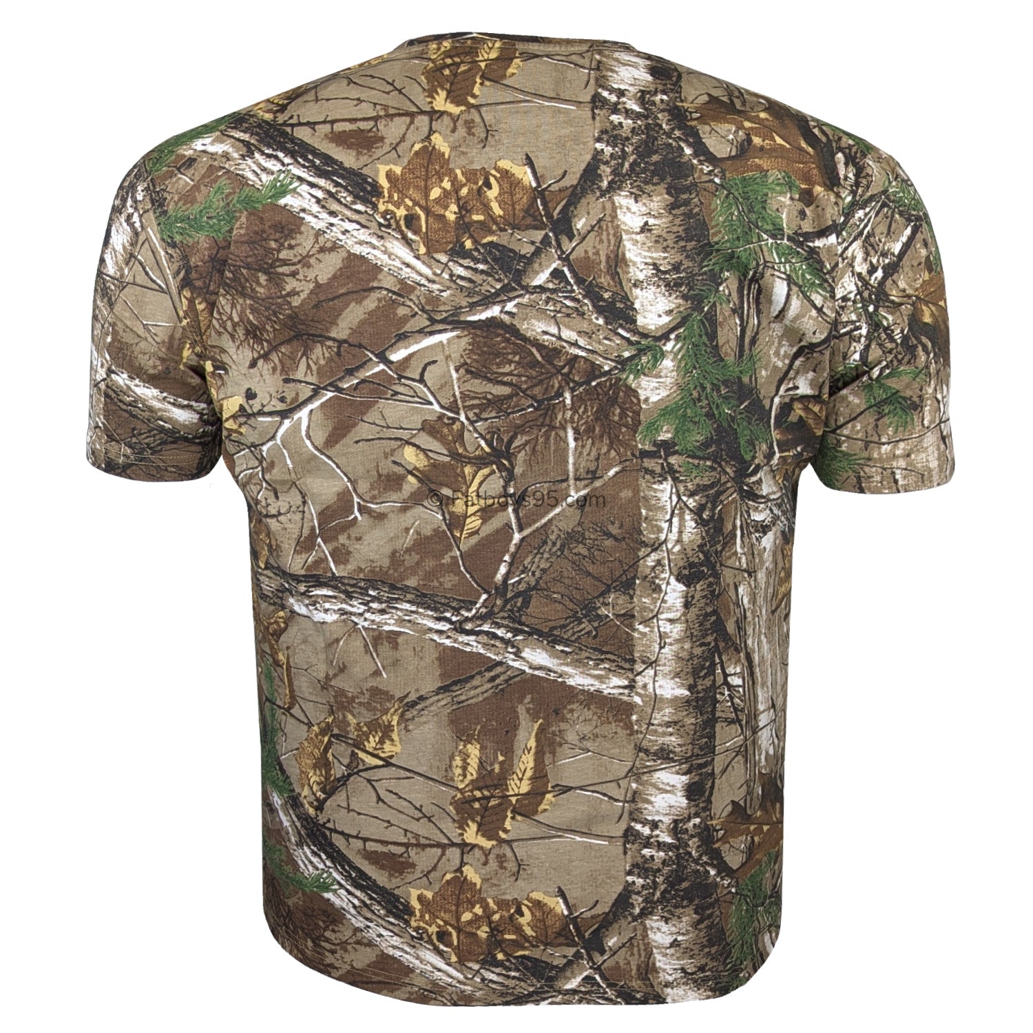 Forge Allover Real Tree Print Jersey Tee - FBS 406 - Jungle 2