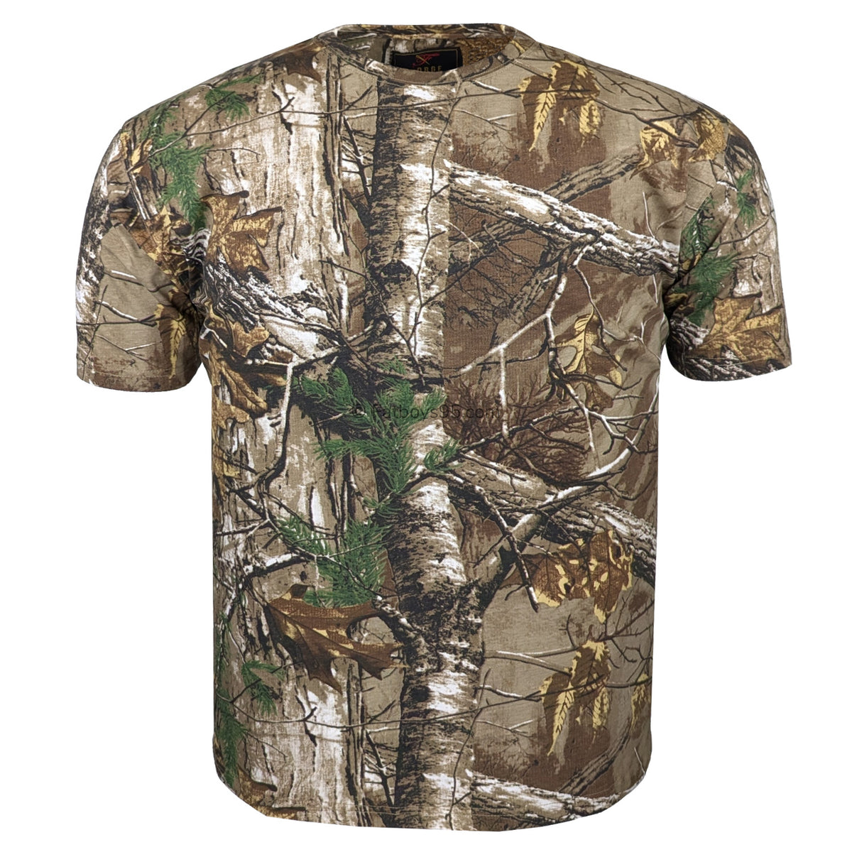 Forge Allover Real Tree Print Jersey Tee - FBS 406 - Jungle 1