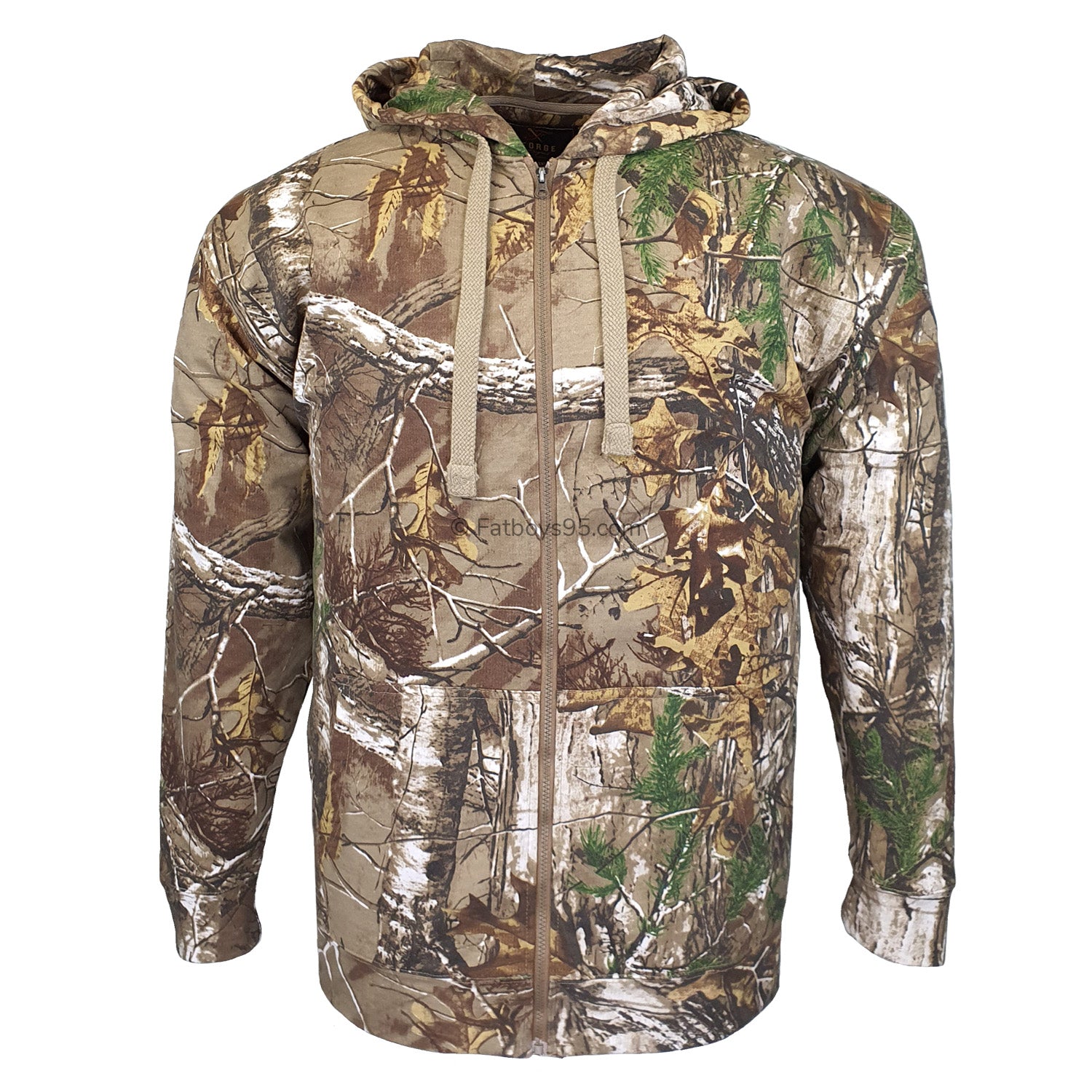 Forge Allover Real Tree Print Hoody - FBS 506 - Jungle 1