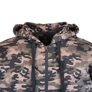 Forge Allover Camo Print Hoody - FBS 508 - Charcoal 2