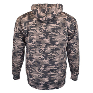 Forge Allover Camo Print Hoody - FBS 508 - Charcoal 3