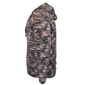 Forge Allover Camo Print Hoody - FBS 508 - Charcoal 4