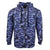 Forge Allover Camo Print Hoody - FBS 508 - Navy 1