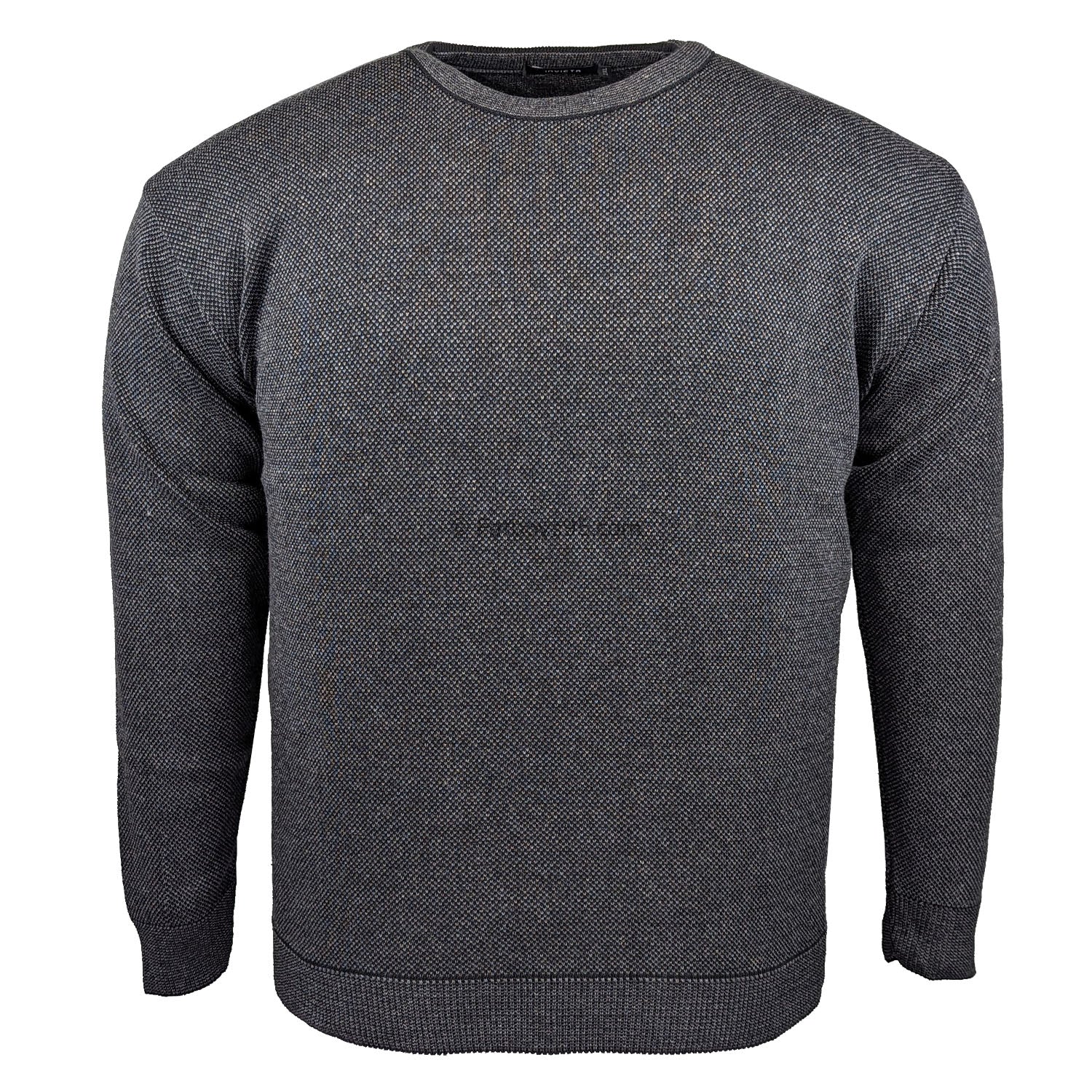 Invicta Round Neck Jumper - 02459 - Charcoal 1