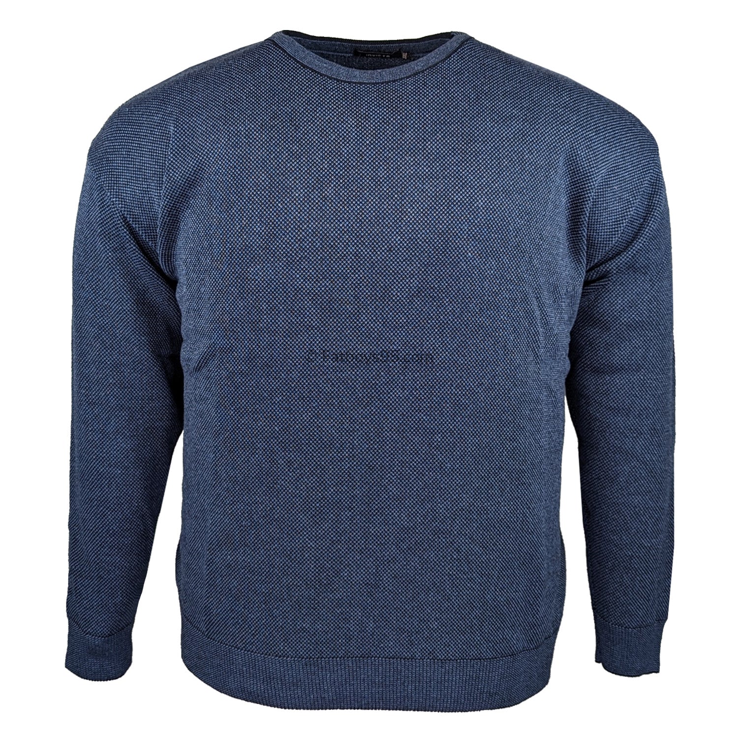 Invicta Round Neck Jumper - 02459 - Navy 1