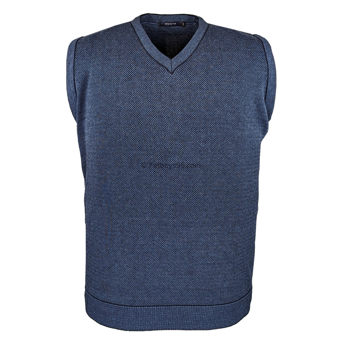 Invicta Sleeveless V-Neck Jumper - 02461 - Navy 1