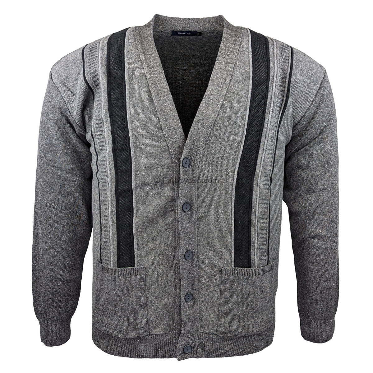 Invicta Cardigan - 02470 - Charcoal 1