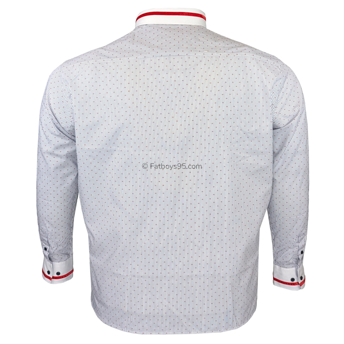 Jekyll & Hyde L/S Shirt - Andrea - White / Navy 3
