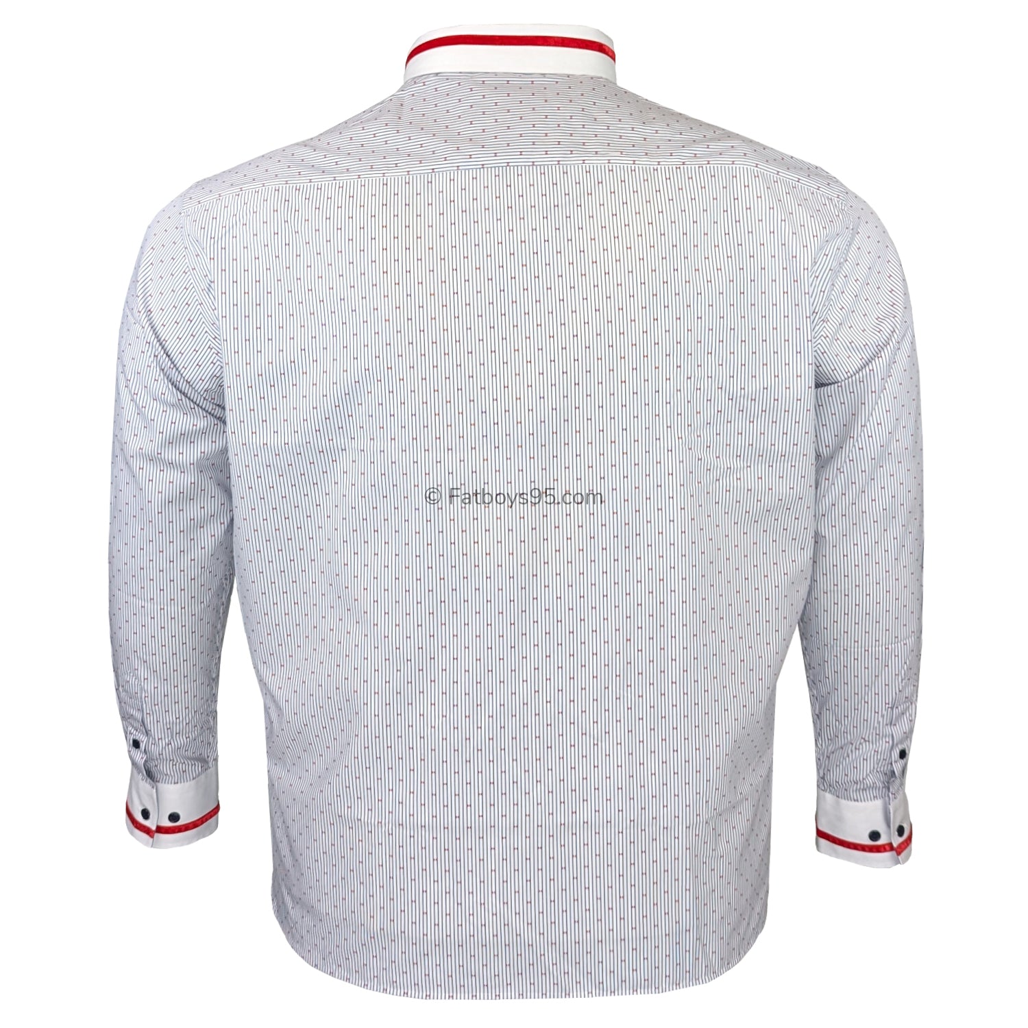 Jekyll & Hyde L/S Shirt - Andrea - White / Navy 3