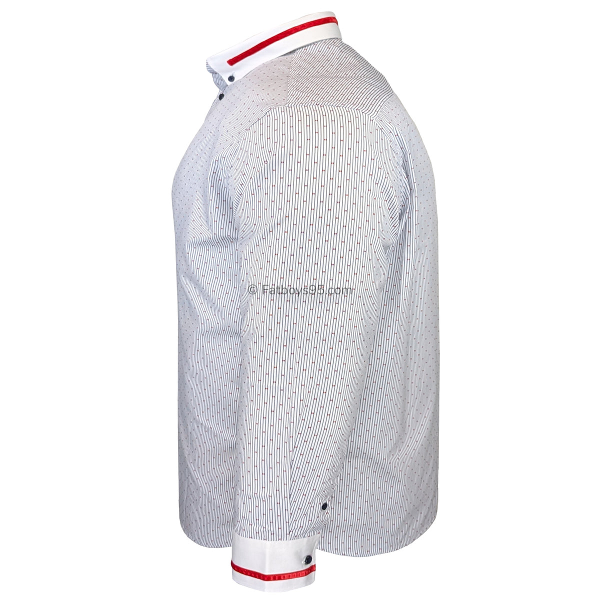 Jekyll & Hyde L/S Shirt - Andrea - White / Navy 4