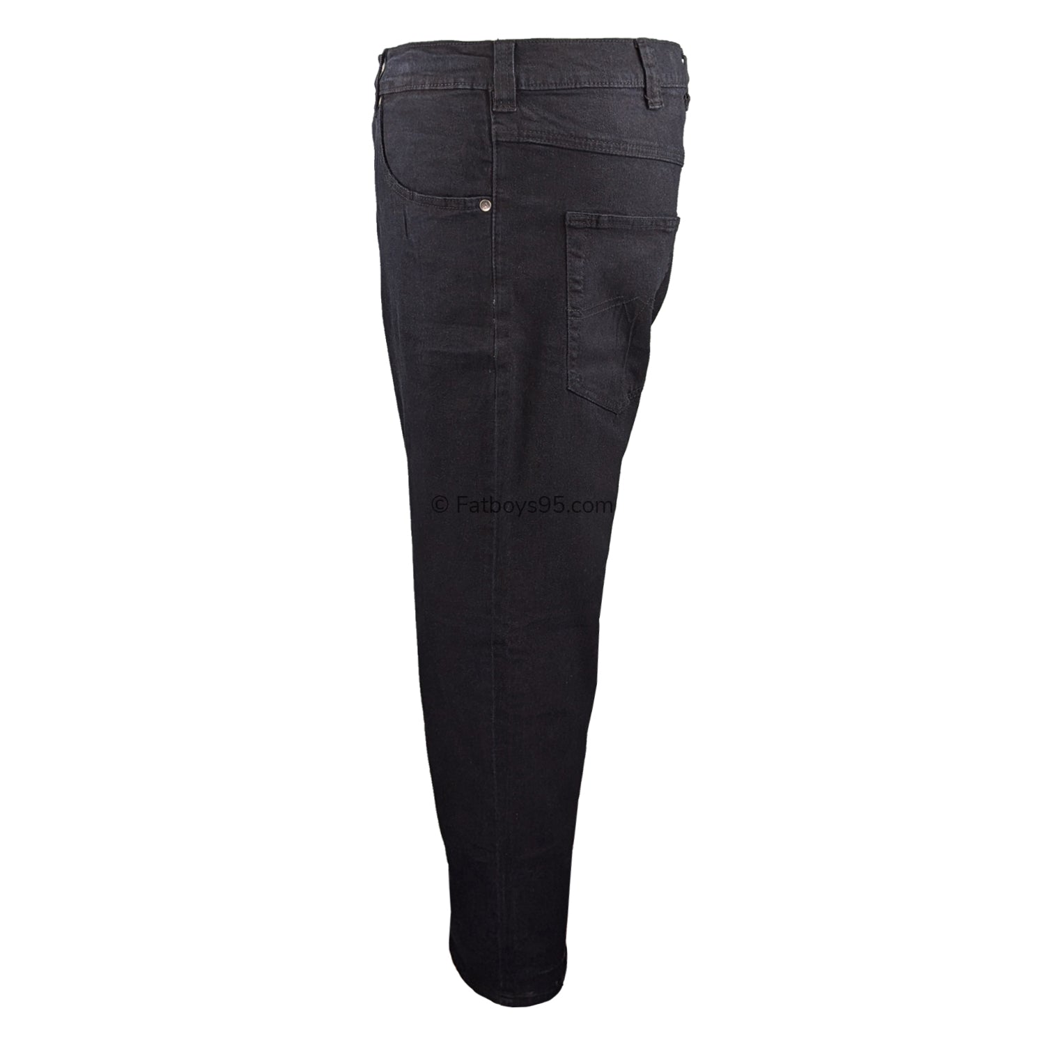 Kam Stretch Jeans - KBS101 - Black 3