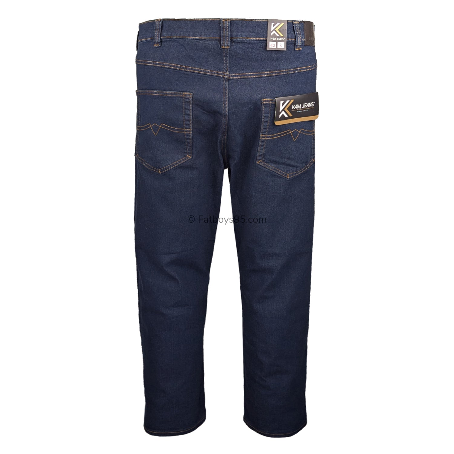 Kam Stretch Jeans - KBS101 - Indigo 4