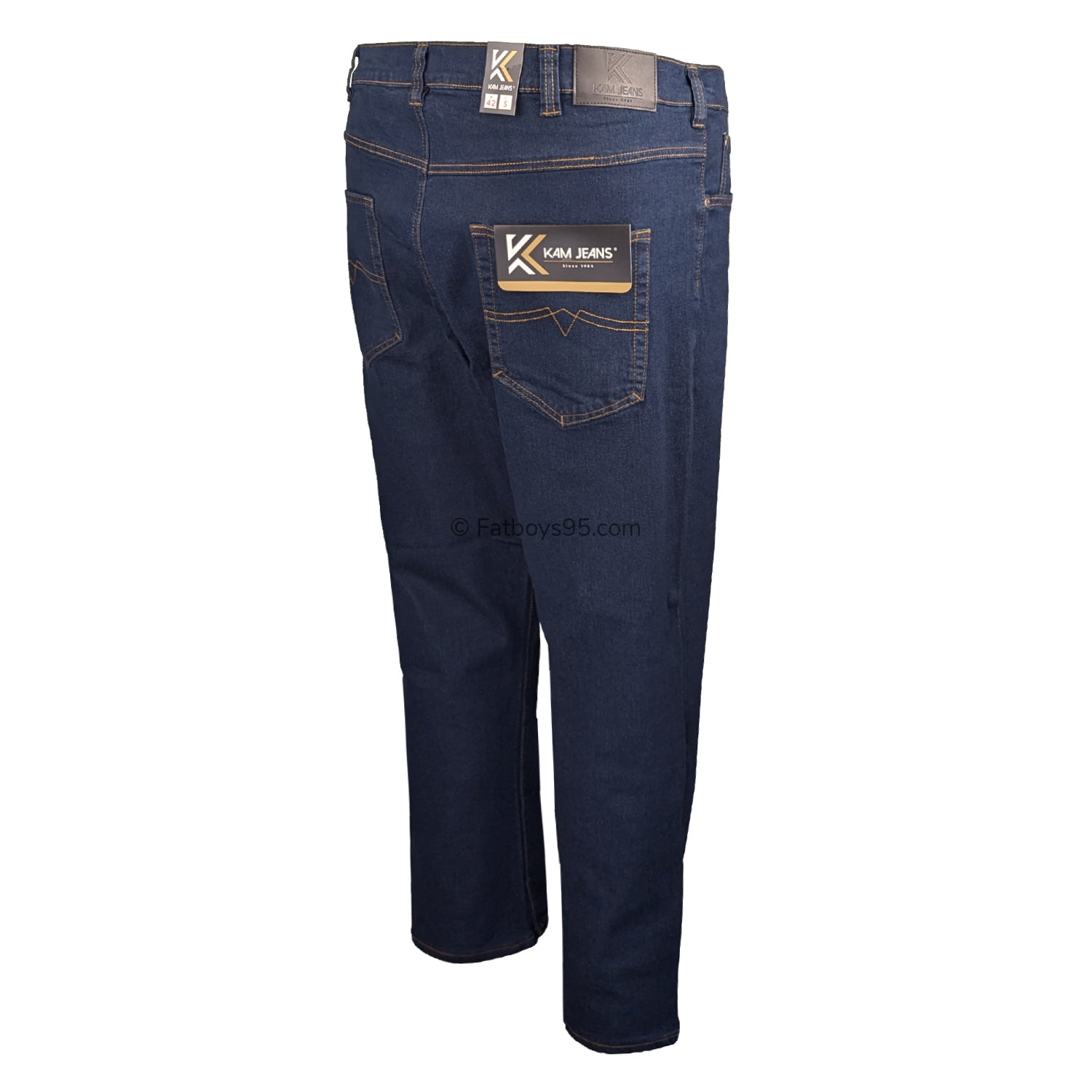 Kam Stretch Jeans - KBS101 - Indigo 5