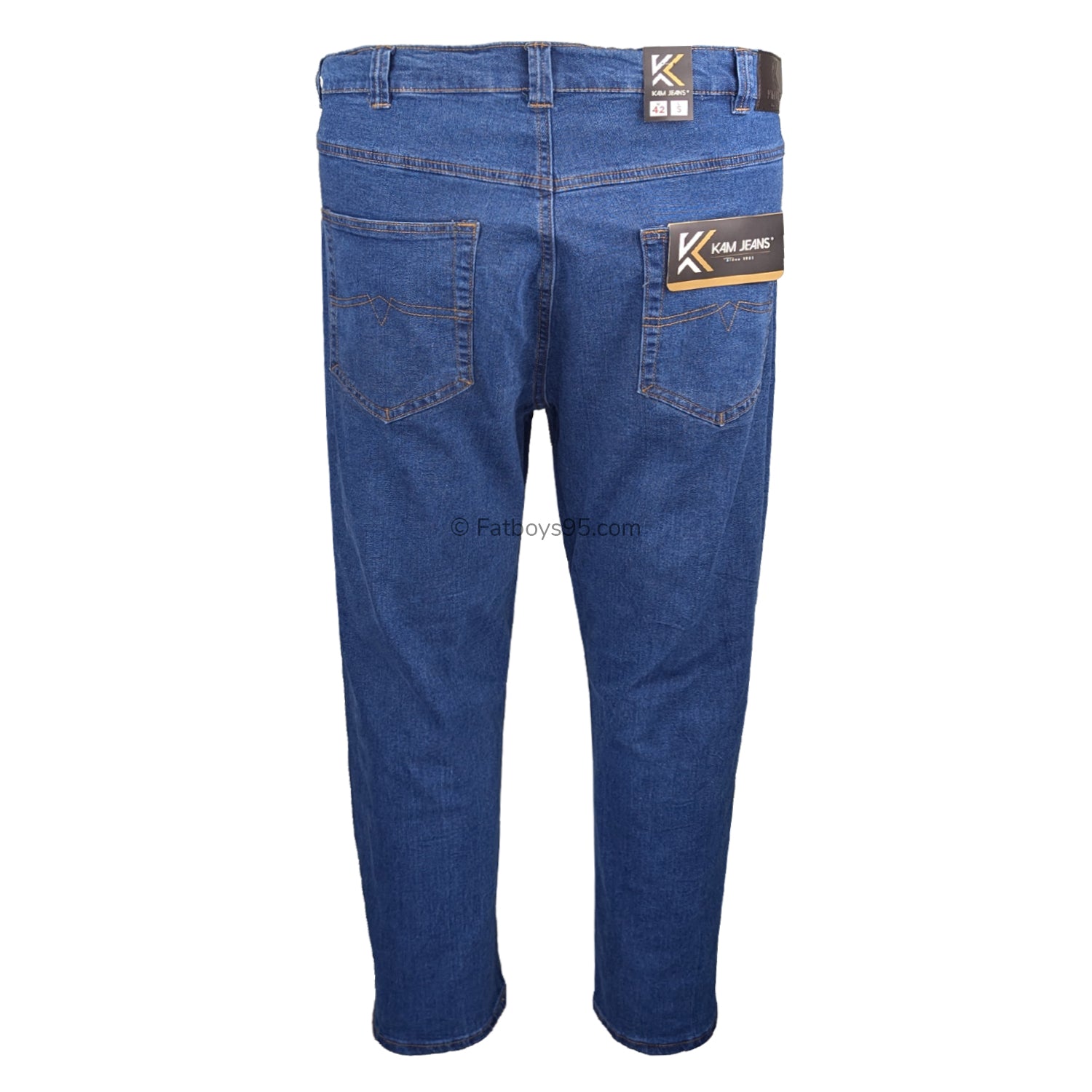 Kam Stretch Jeans - KBS101 - Stonewash 4