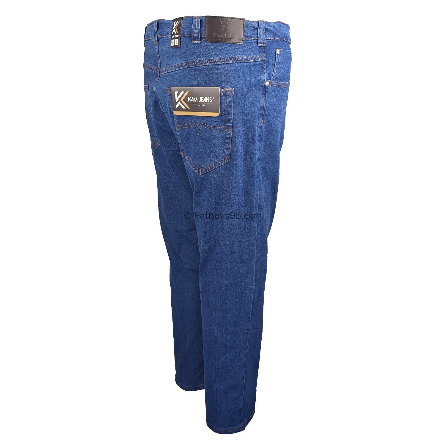 Kam Stretch Jeans - KBS101 - Stonewash 5