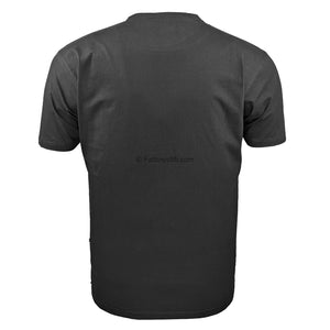 Kam Plain Round Neck T-Shirt - KBS500 - Black 3