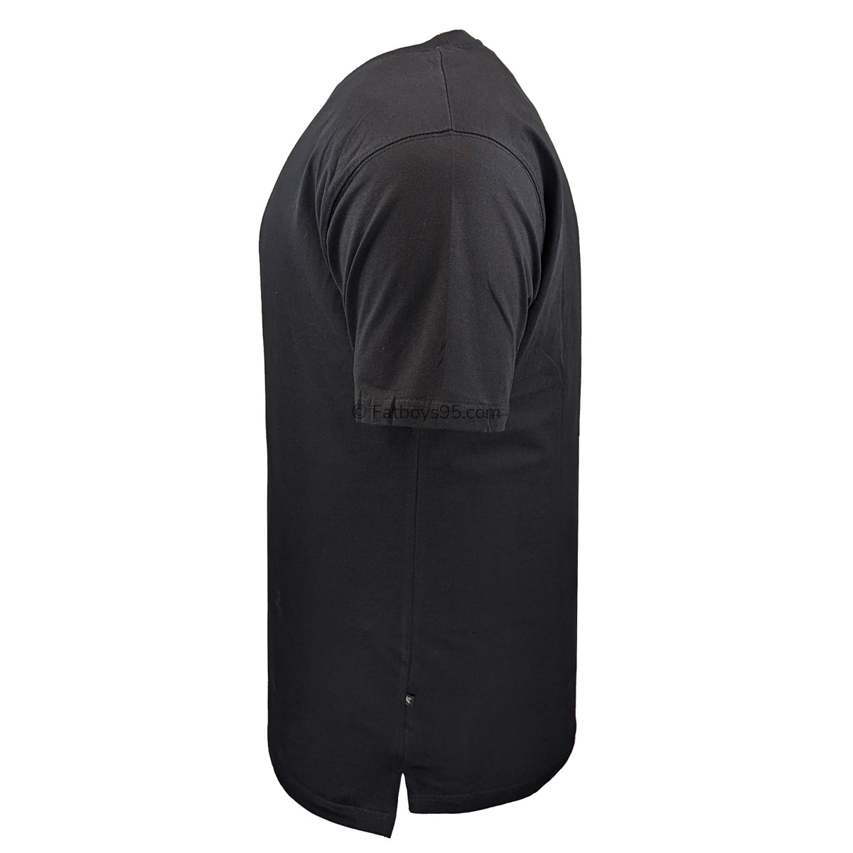 Kam Plain Round Neck T-Shirt - KBS500 - Black 4