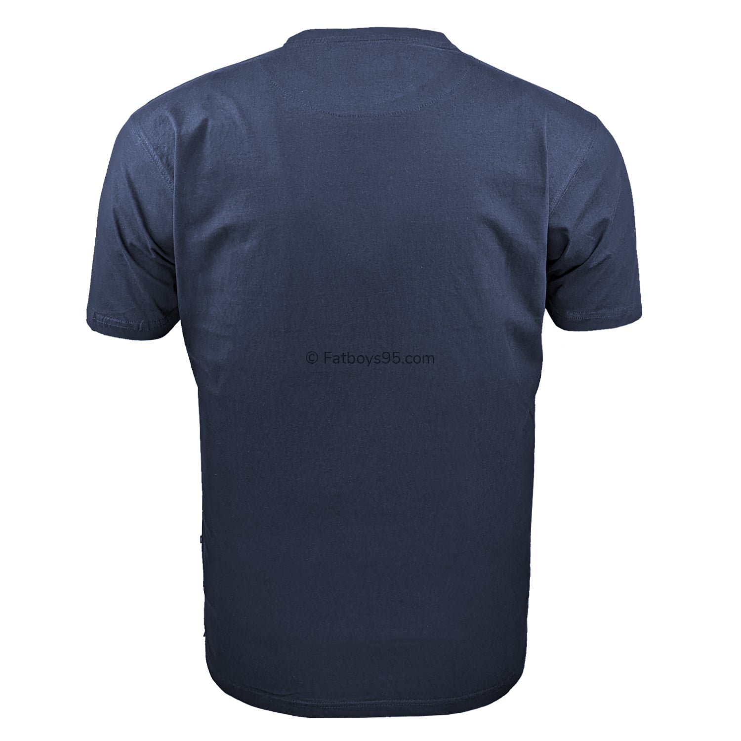 Kam Plain Round Neck T-Shirt - KBS500 - Navy 3