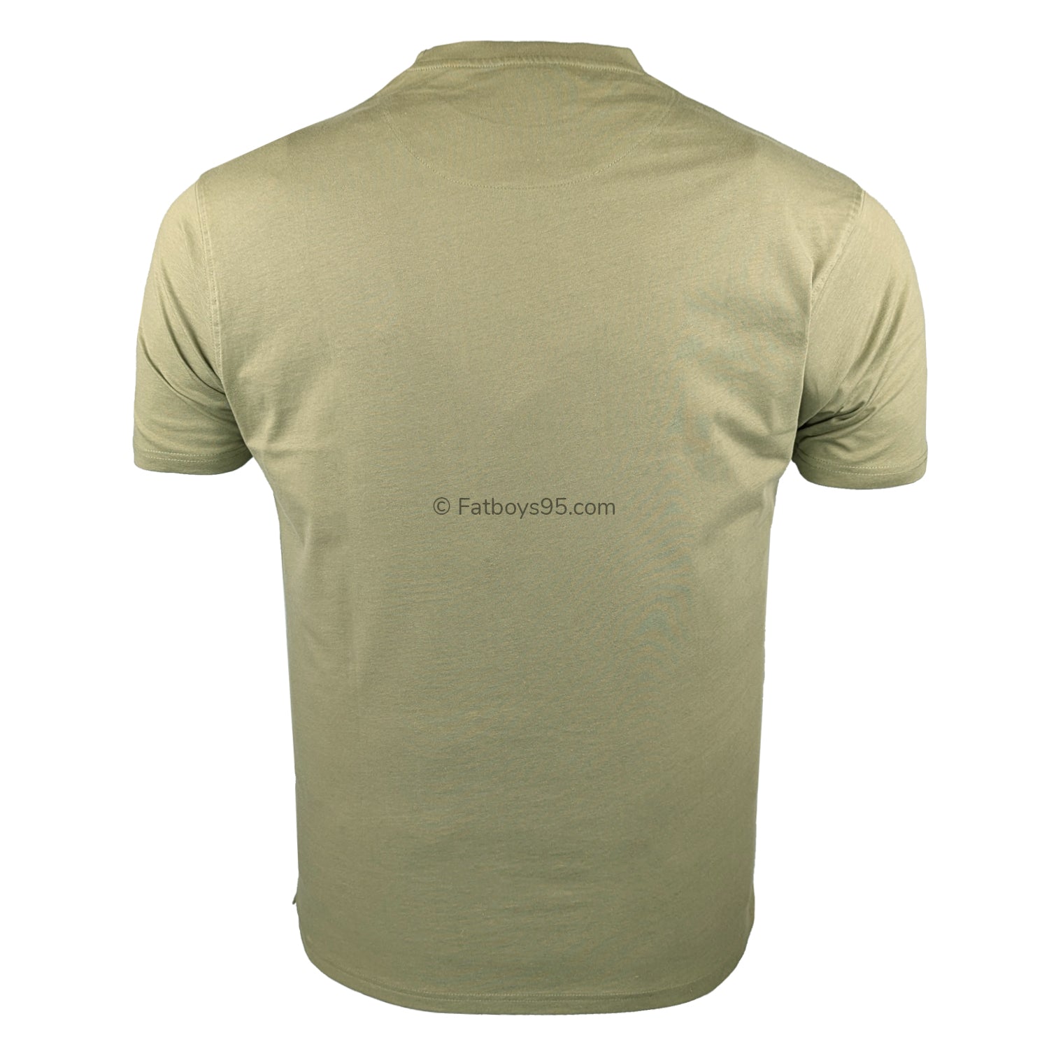 Kam Plain Round Neck T-Shirt - KBS500 - Olive 3