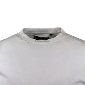 Kam Plain Round Neck T-Shirt - KBS500 - White 2