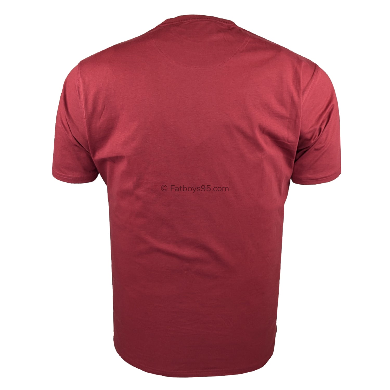 Kam Plain Round Neck T-Shirt - KBS500 - Wine 3