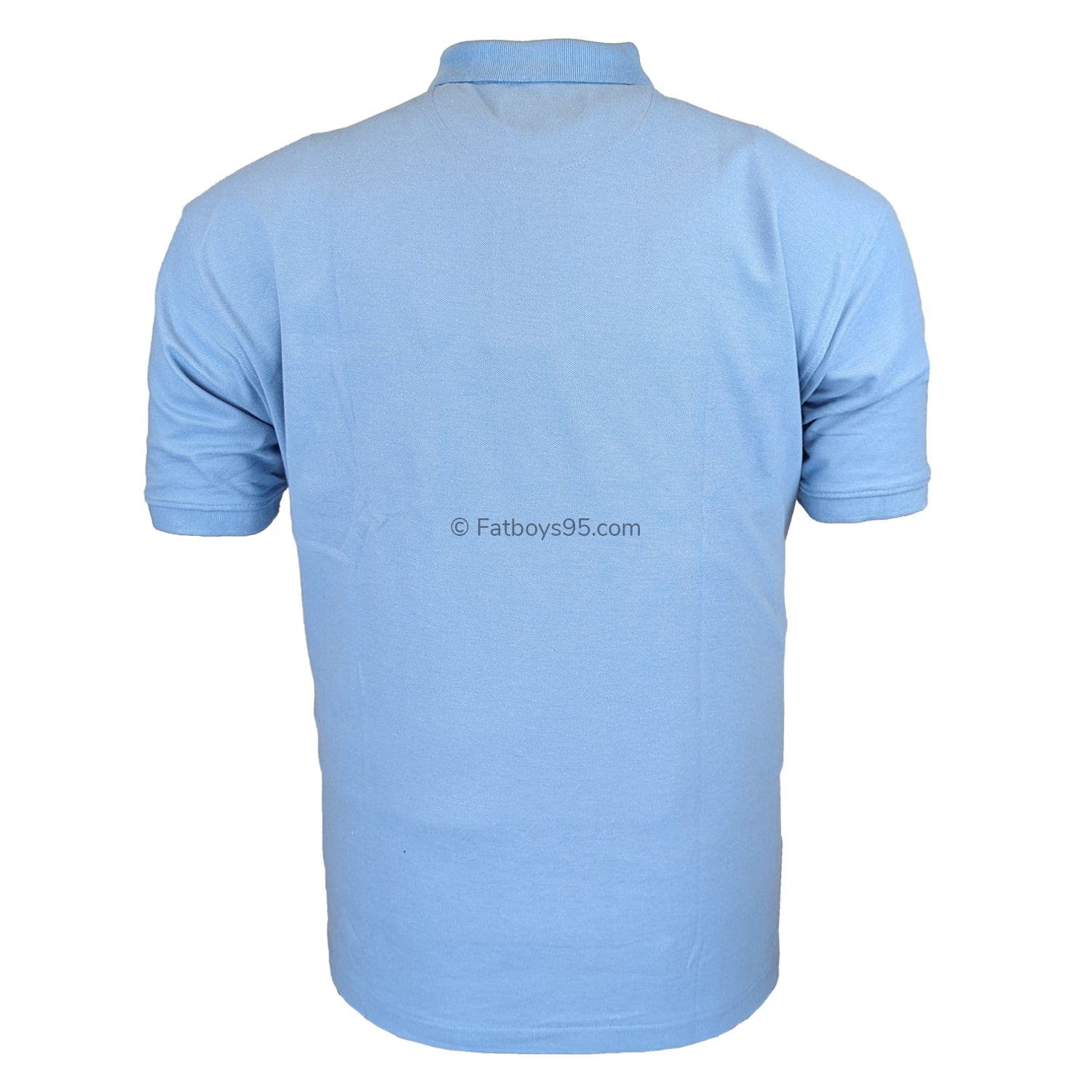 Kam Plain Polo - KBS501A - Powder Blue 3