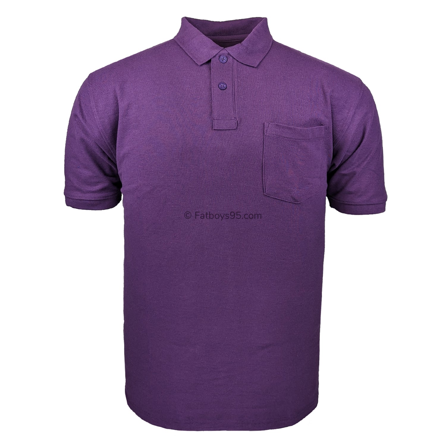 Kam Plain Polo - KBS501A - Purple 1