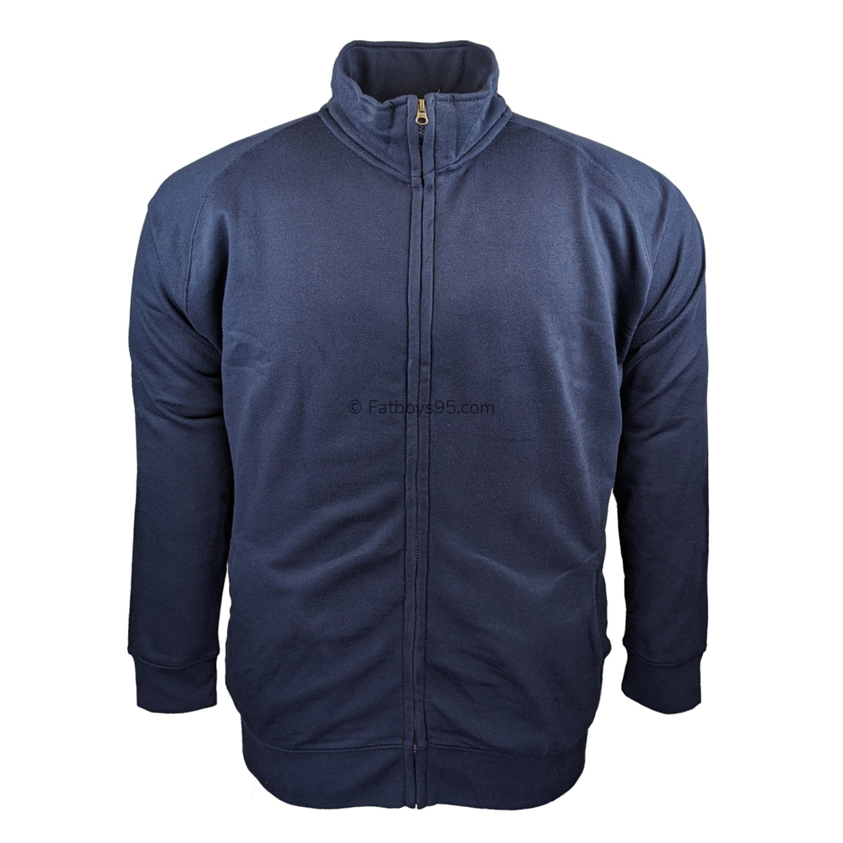 Kam Full Zip Jumper - KBS506 - Navy 1