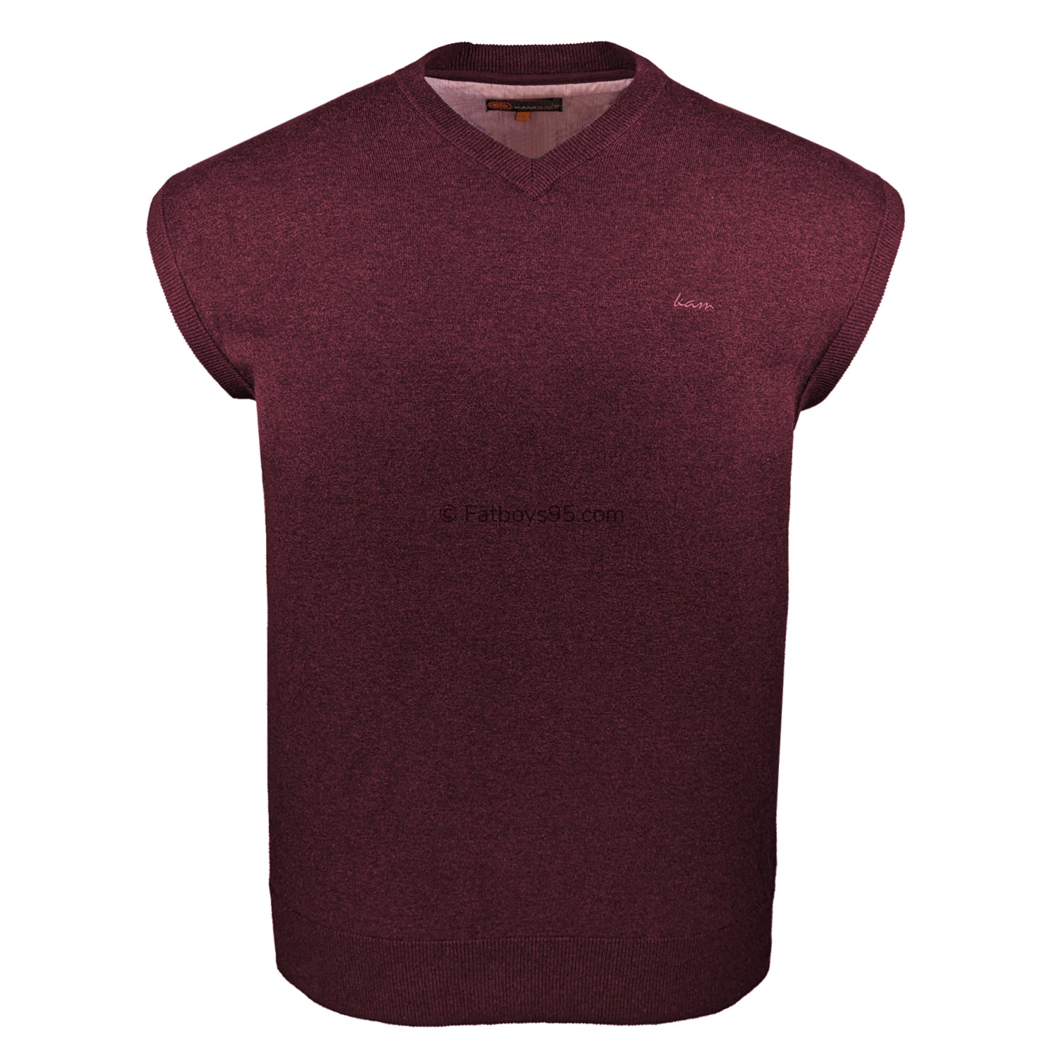 Kam Sleeveless Jumper - KBS 56 - Wine 1