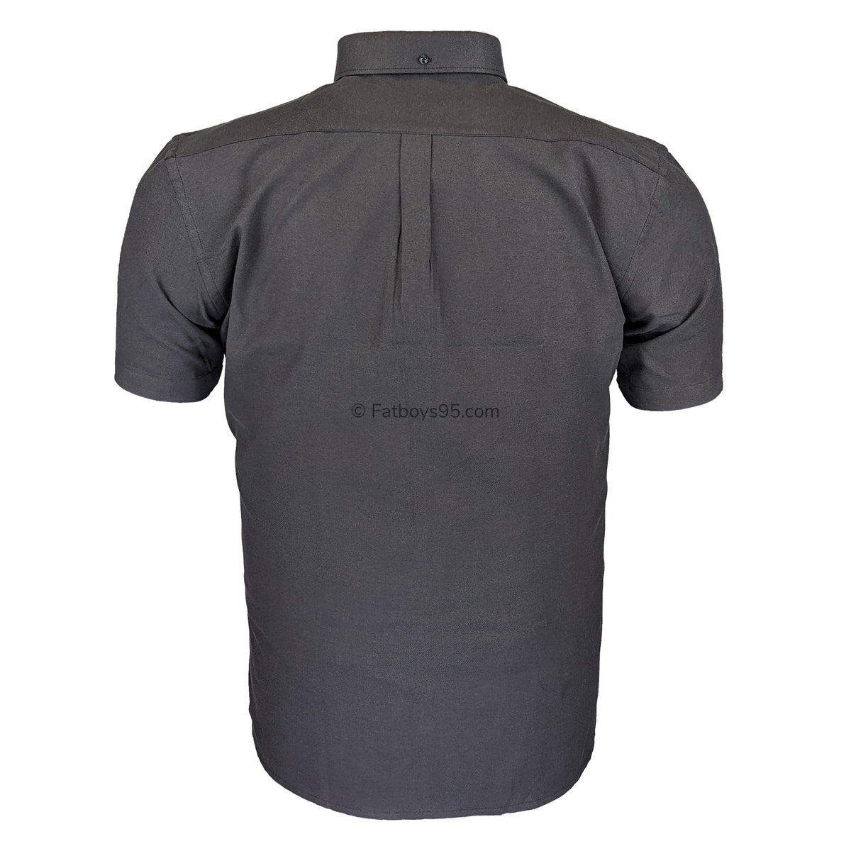 Kam S/S Oxford Shirt - KBS 663A - Black 3