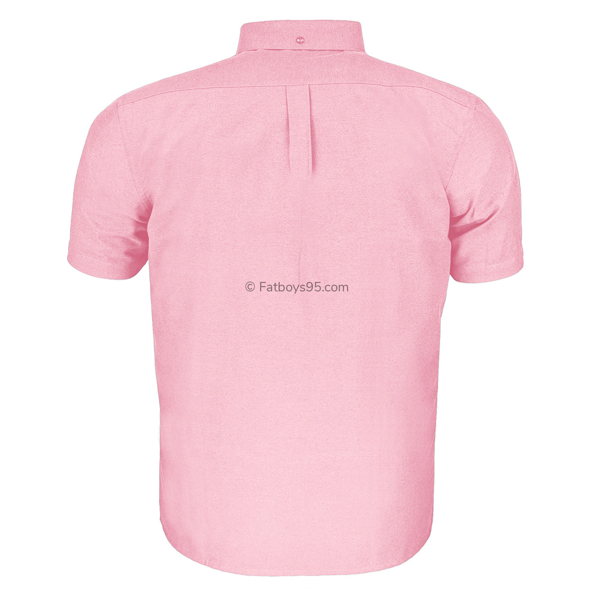 Kam S/S Oxford Shirt - KBS 663A - Pink 3