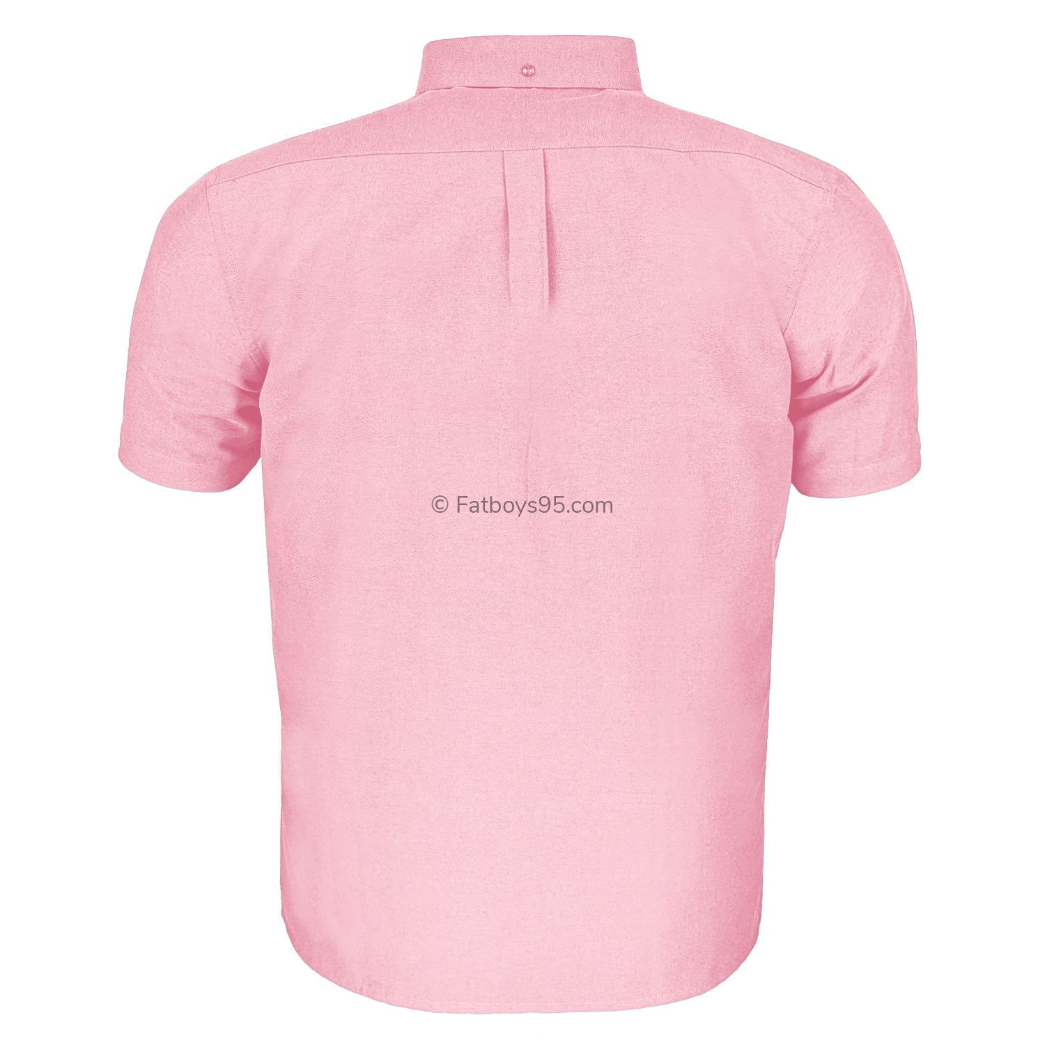 Kam S/S Oxford Shirt - KBS 663A - Pink 3