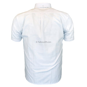 Kam S/S Oxford Shirt - KBS 663A - White 3