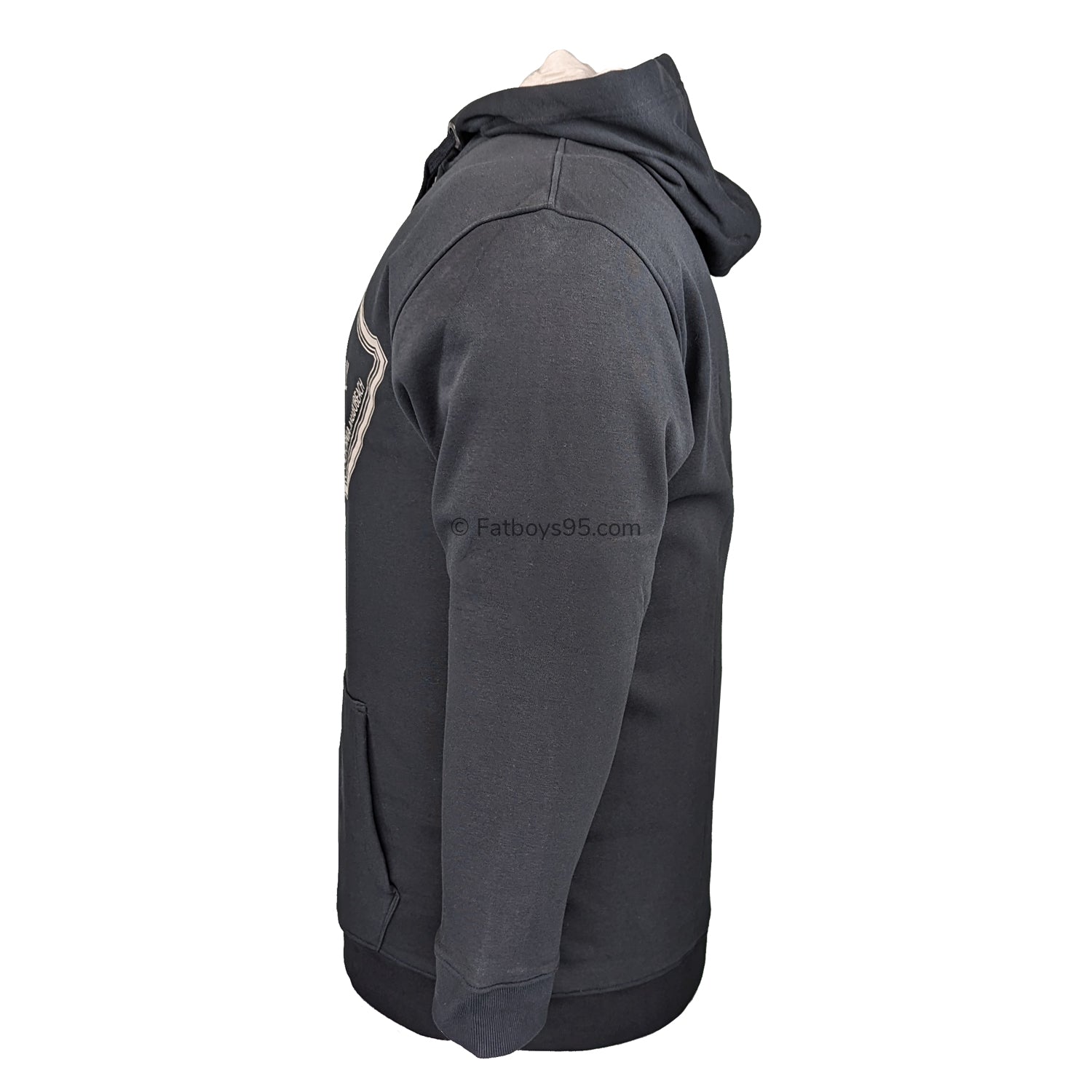 Kam Full Zip Hoody - KBS705 - Black 4
