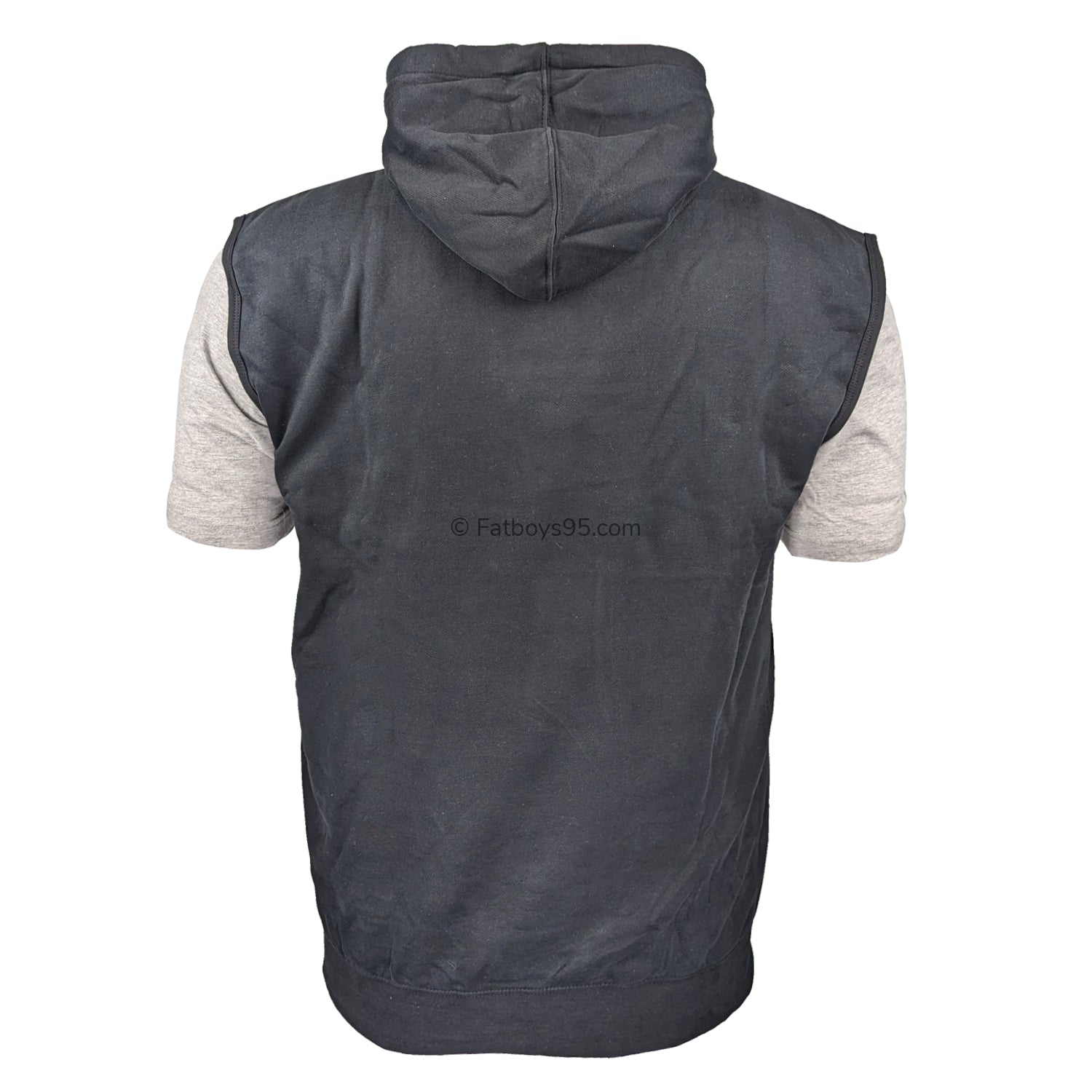 Kam Sleeveless Hoody & T-Shirt - KBS791 - Black 3