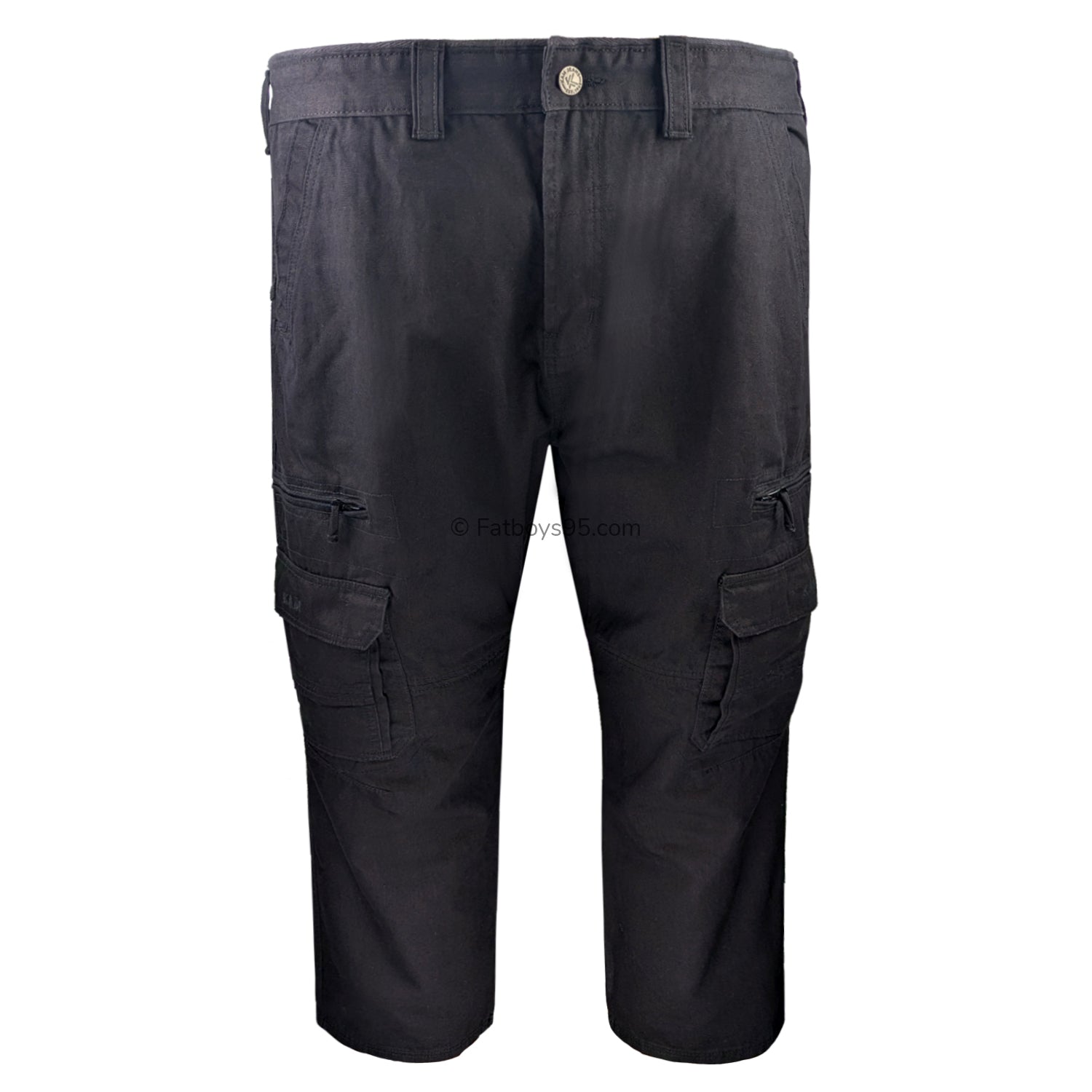 Kam Cargo Trousers - KBS 118 - Black 1
