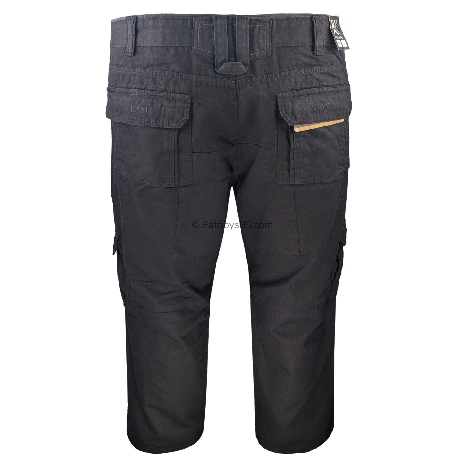 Kam Cargo Trousers - KBS 118 - Black 5